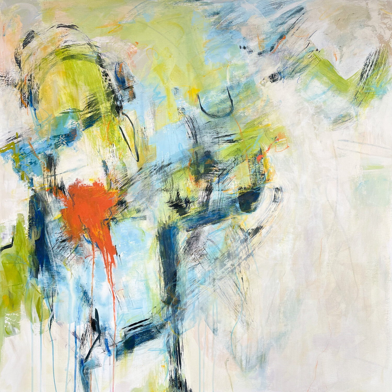 So Where Do We Go Now Claudia Wiebe Original painting for sale