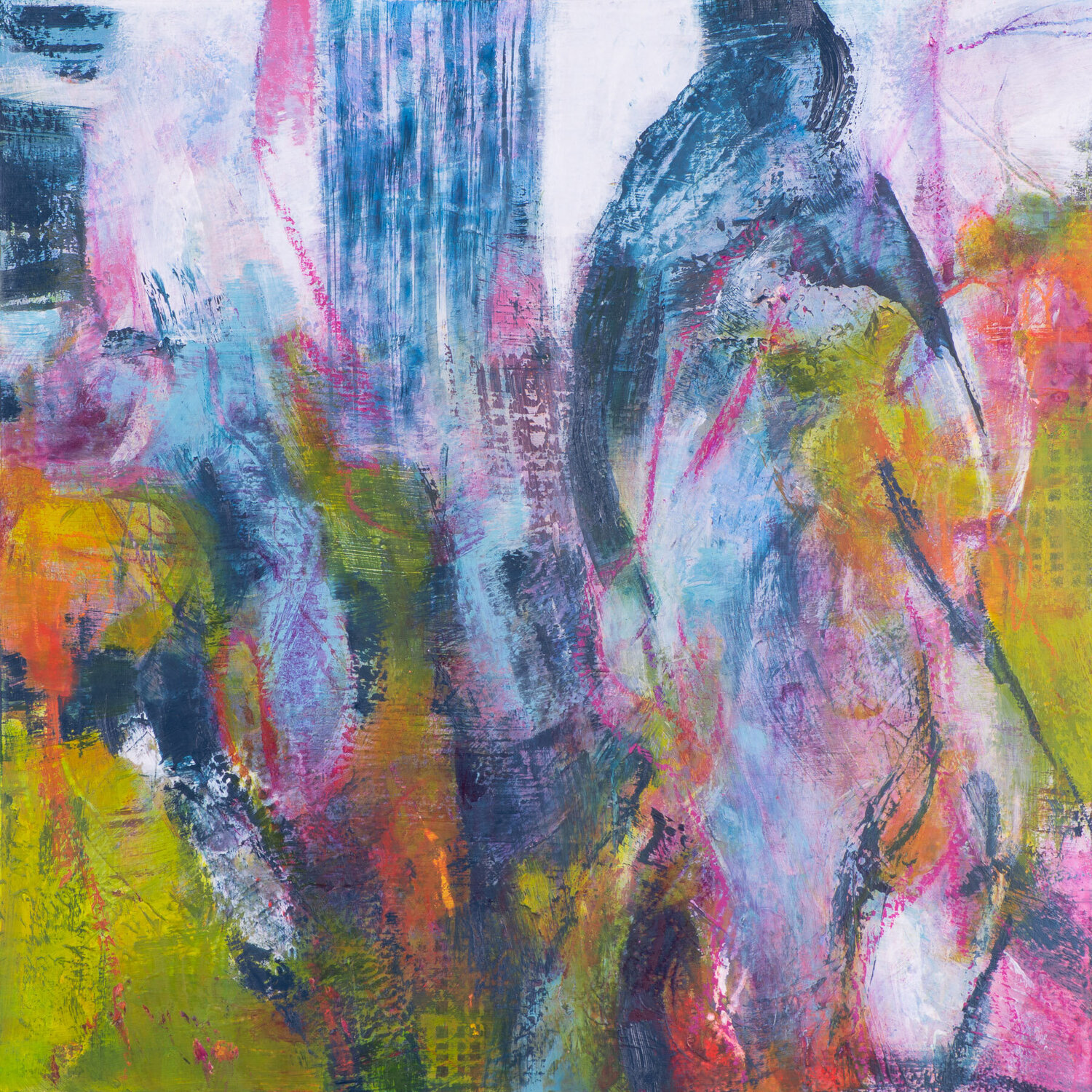 One Wish Away 1 Claudia Wiebe Original painting for sale