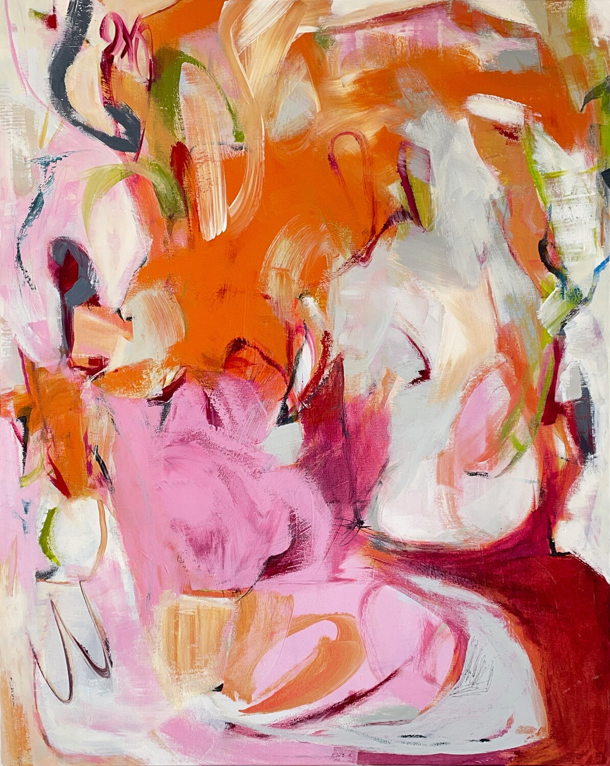 Summer Breeze Claudia Wiebe Origineel schilderij te koop