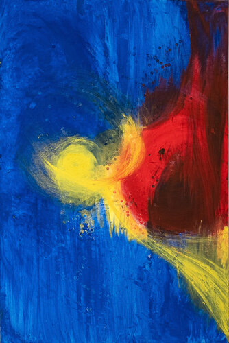 Sacred Bird de Maho Sato, Pintura a la venta en Singulart