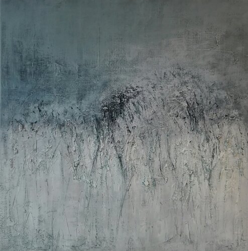 Winter 1 van Eliane Van Baelen, Schilderij te koop op Singulart