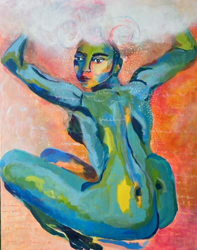 CUERPO II von Salomé Fajardo Ocon, Malerei kaufen auf Singulart