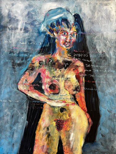 Ocona de dos semanas by Salomé Fajardo Ocon, Painting for Sale on Singulart