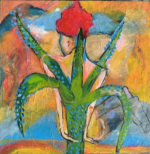 Aloe de Ocona von Salomé Fajardo Ocon, Malerei kaufen auf Singulart