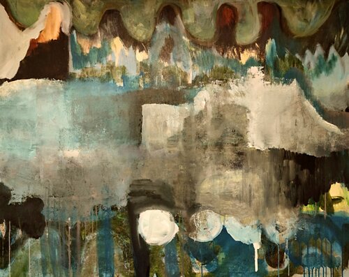 Mountain from Norway nr 1 van Joackim Schou Dahle, Schilderij te koop op Singulart