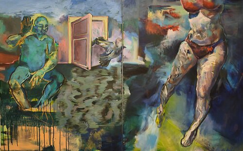 the dream catcher van Joackim Schou Dahle, Schilderij te koop op Singulart