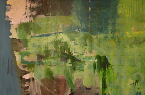 trees at dusk no. 1 di Joackim Schou Dahle, Pittura in vendita su Singulart