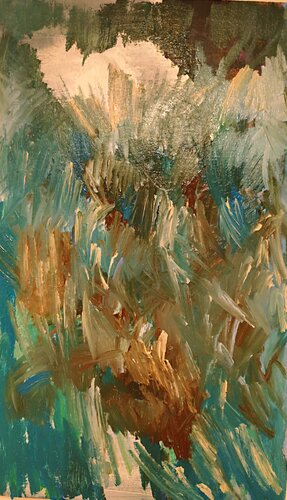 the reproduction of nature's beauty nr 2 von Joackim Schou Dahle, Malerei kaufen auf Singulart