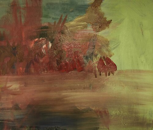 Mountains in the distance no. 2 von Joackim Schou Dahle, Malerei kaufen auf Singulart