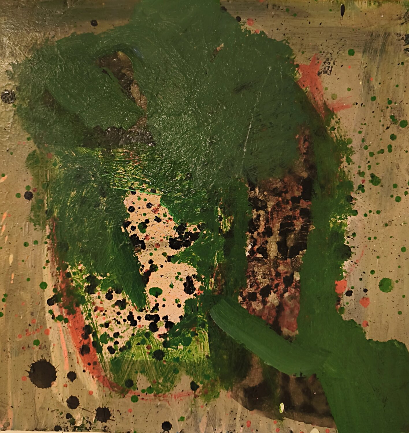 footprints in nature no. 2 Joackim Schou Dahle Original painting for sale
