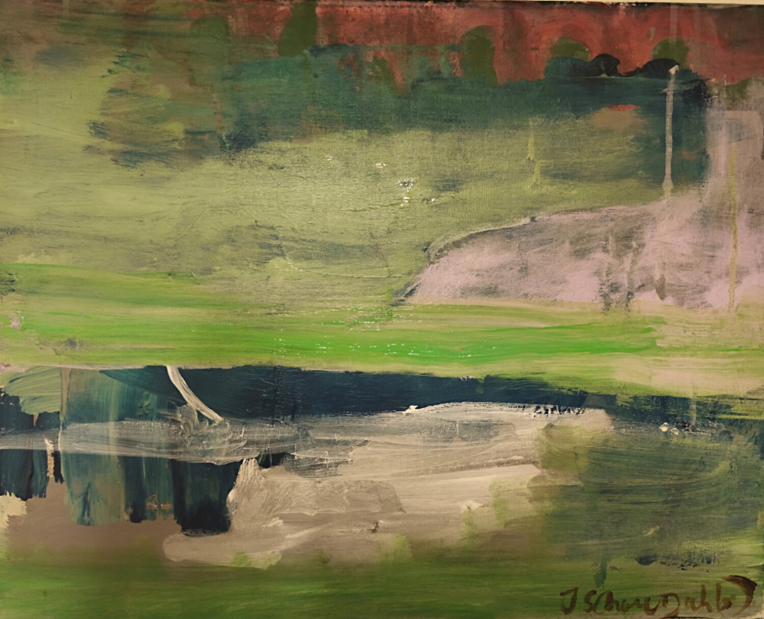 immature nature no. 1 Joackim Schou Dahle Original painting for sale