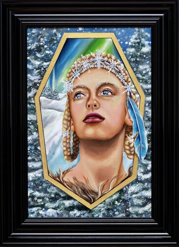Northern Lights van Saskia Huitema, Schilderij te koop op Singulart