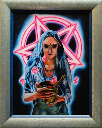 Witches' Brew di Saskia Huitema, Pittura in vendita su Singulart