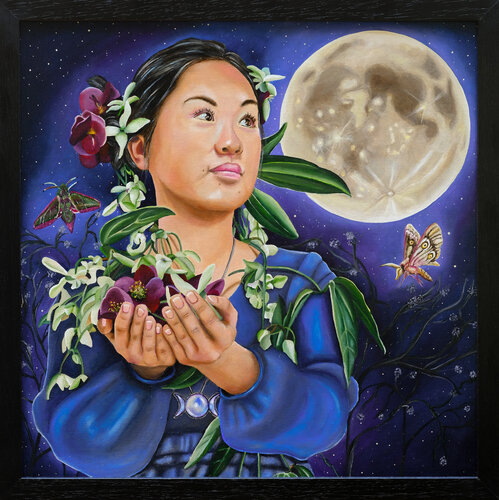 Moonstruck di Saskia Huitema, Pittura in vendita su Singulart