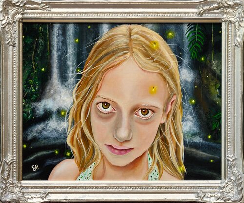 Fireflies by Saskia Huitema, Painting for Sale on Singulart