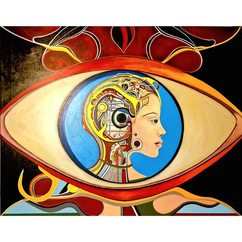 A.I. The New generation di Enrique Barneda valls, Pittura in vendita su Singulart