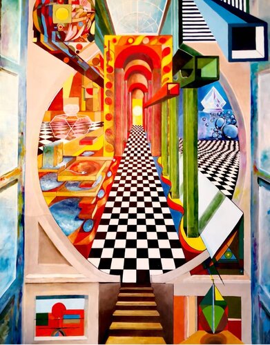 El umbral di Enrique Barneda valls, Pittura in vendita su Singulart