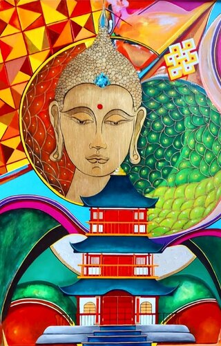 Nirvana di Enrique Barneda valls, Pittura in vendita su Singulart