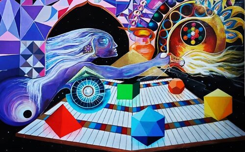 Arquitectura Del Despertar by Enrique Barneda valls, Painting for Sale on Singulart