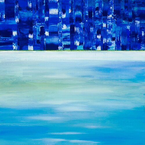 オイルパステル絵画販売 : 現代オイルパステル絵画をオンライン