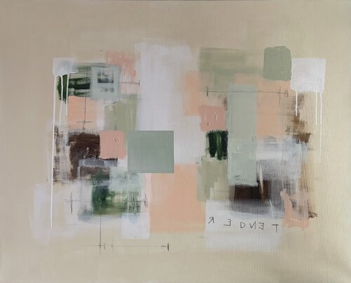 Planted to Bloom van Natalie Vogel, Schilderij te koop op Singulart