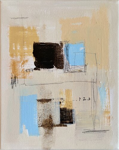 3, 2, 1 de Natalie Vogel, Pintura a la venta en Singulart