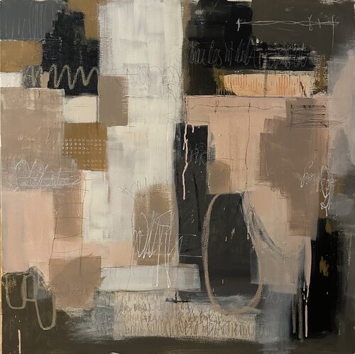 Ups and Downs di Natalie Vogel, Pittura in vendita su Singulart