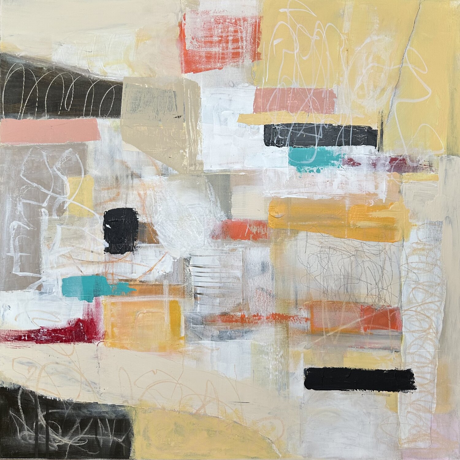 Bold Natalie Vogel Dipinto originale in vendita