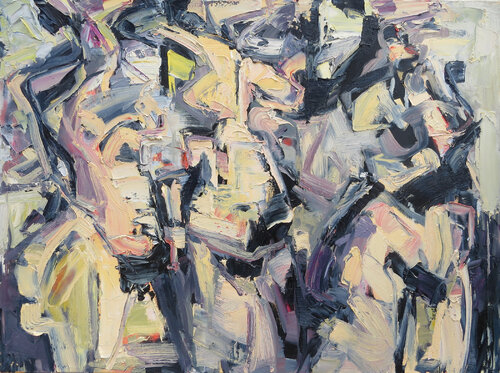 Transition; Ochre von Christine Ritchie, Malerei kaufen auf Singulart