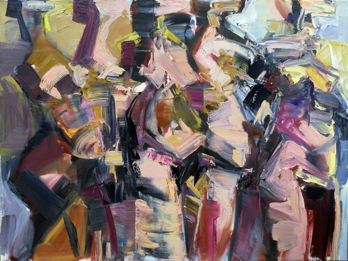 Violet Transit von Christine Ritchie, Malerei kaufen auf Singulart