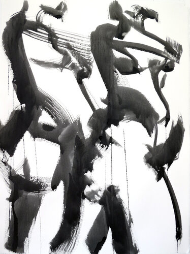 Notation; Forward II by Christine Ritchie, 종이 for Sale on Singulart