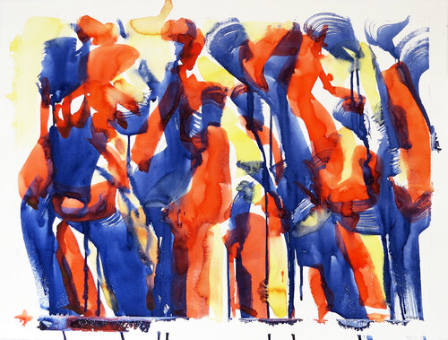 Primary Transition VIII by Christine Ritchie, 종이 for Sale on Singulart