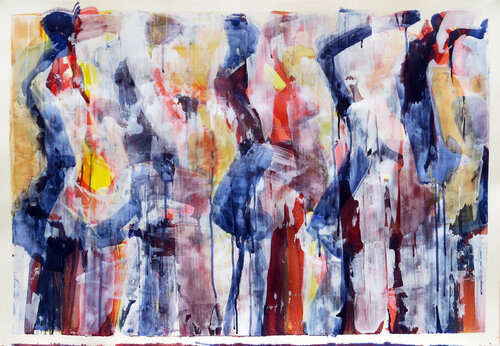 Primary Transition X by Christine Ritchie, 종이 for Sale on Singulart