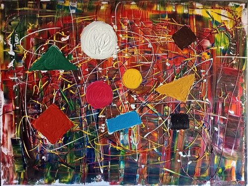 25/04/1945: Resistenza, Libertà, Indipendenza by Charles Minelli, Painting for Sale on Singulart