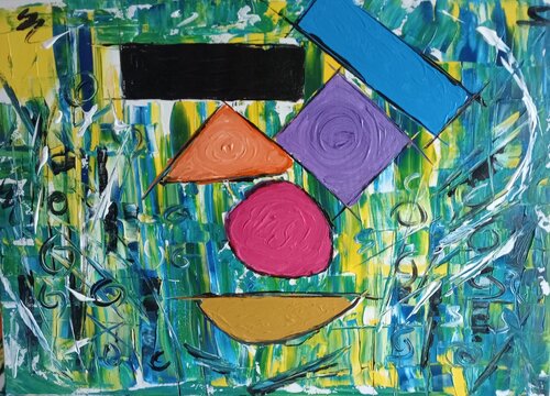 Il Clown: l' eco di un sorriso by Charles Minelli, Painting for Sale on Singulart