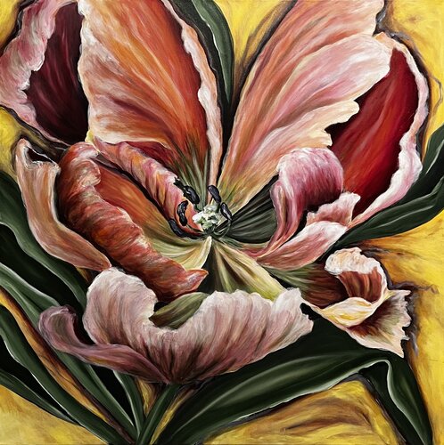 Blossom Fire von nyree roy, Malerei kaufen auf Singulart