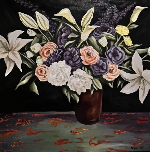 Sharing Light van nyree roy, Schilderij te koop op Singulart