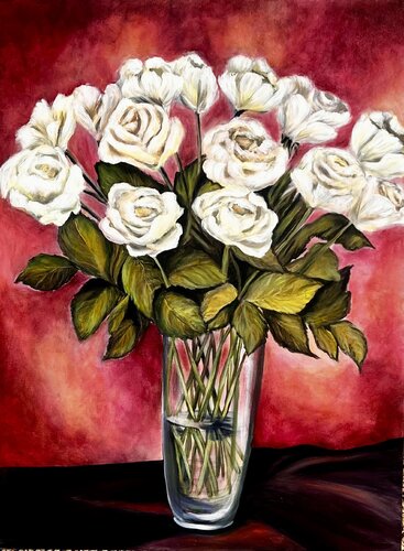 Love Remembered de nyree roy, Pintura a la venta en Singulart