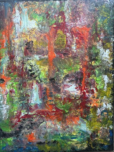 Land of happiness von Krzysztof Kicel, Malerei kaufen auf Singulart