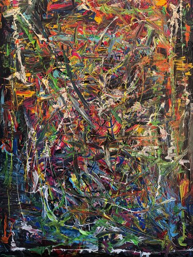 Mr. Little Devil by Krzysztof Kicel, Painting for Sale on Singulart