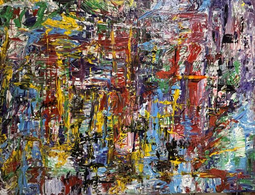 Nocturnal Pulse by Krzysztof Kicel, 絵画 for Sale on Singulart