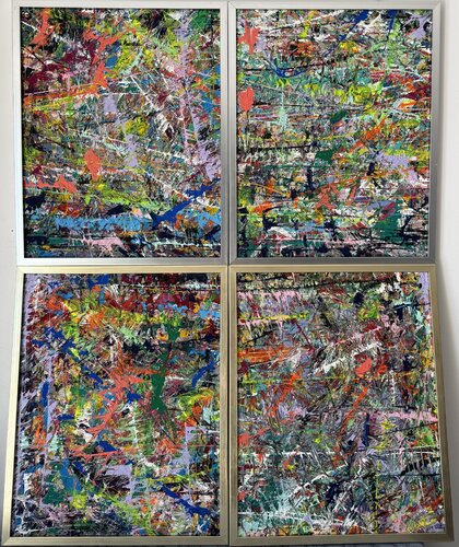 Alice in Wonderland no.4 par Krzysztof Kicel, Peinture en vente sur Singulart