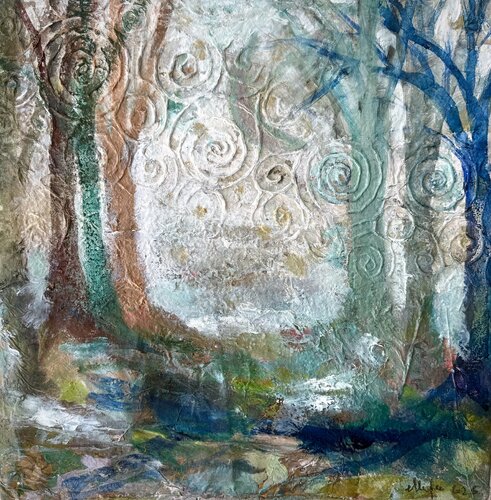 💫✨Magische Momente im Park Ledebur🌲💫✨🧚🏻🌾🌞🌲🌳 par HelenaMaria Christina ellefee Sternstaub, Peinture en vente sur Singulart
