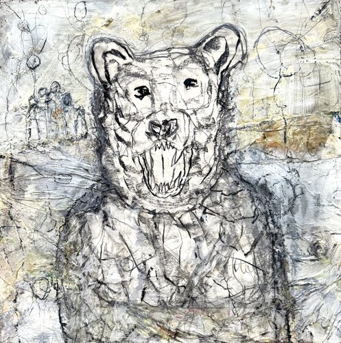 ✨🤍🧚🏻Magische Krafttiere💫✨🧚🏻 von HelenaMaria Christina ellefee Sternstaub, Malerei kaufen auf Singulart