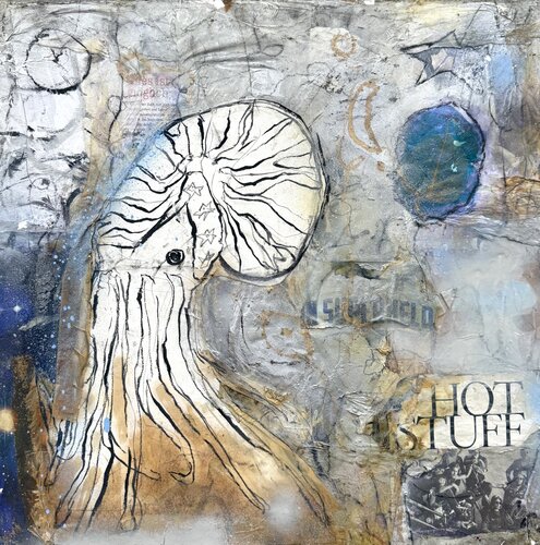 ✨🤍🧚🏻Magische Krafttiere💫✨🧚🏻 par HelenaMaria Christina ellefee Sternstaub, Peinture en vente sur Singulart