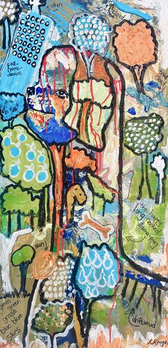 Where Dogs Go When They Die de Louisa Kruger, Pintura a la venta en Singulart