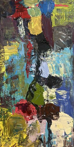 Fragments In Flow de Louisa Kruger, Pintura a la venta en Singulart