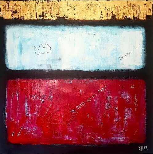 Basquiat Tribute di Claire Shār, Pittura in vendita su Singulart