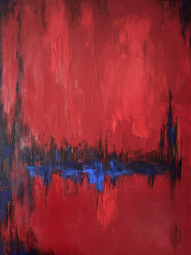 Frequency 1 by Danelle Sabathier, Painting for Sale on Singulart