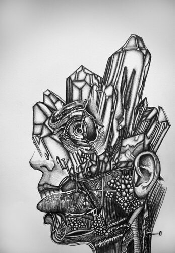 Crystal Healing de Heather Ford, Dibujo a la venta en Singulart